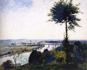 Carl Fredrik Hill Am threading and flodkroken III oil painting
